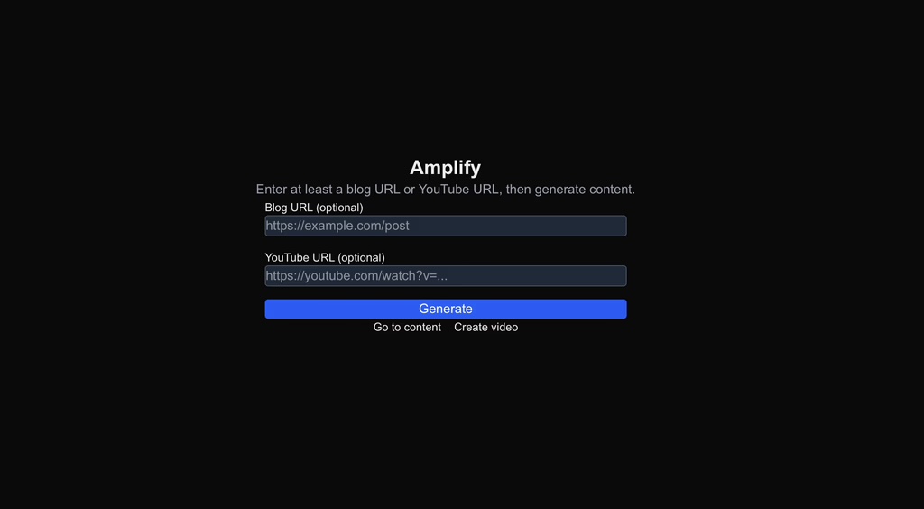 Amplify