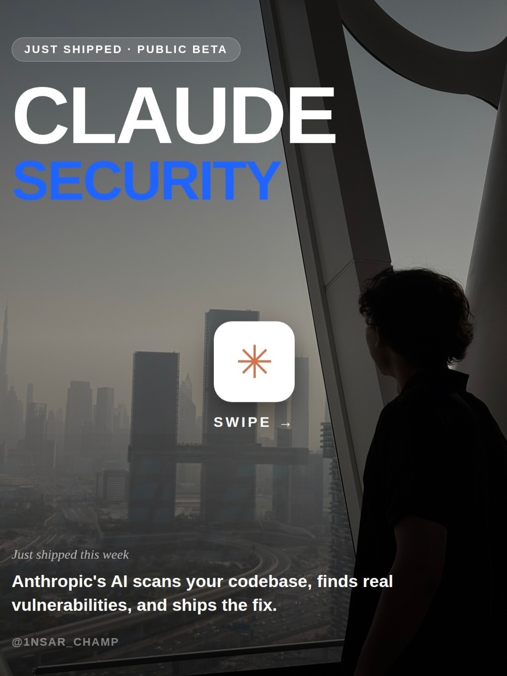 Claude Security post by Insar